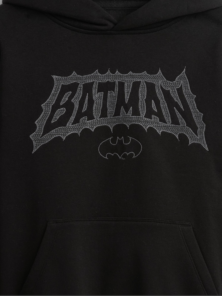 Gap Black VintageSoft Batman Hoodie (4-13yrs) - Image 5 of 5