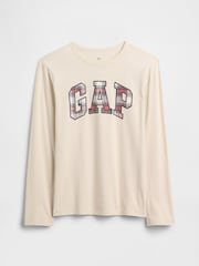 Gap Cream Graphic T-Shirt (4-13yrs) - Image 1 of 2