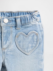 Gap Blue Heart Pocket Flare Jeans (0-24mths) - Image 3 of 3