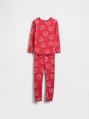 Gap Red Brushed Cotton Pyjamas Set (6mths-5yrs) (6mths-5yrs) - Image 1 of 2