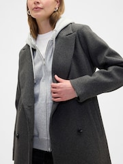 Gap Grey Relaxed Top Coat - Image 4 of 5