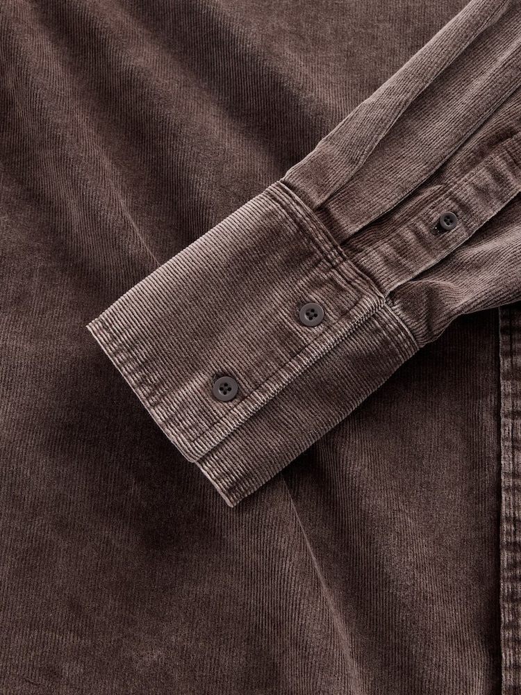 Gap Brown Corduroy Big Shirt - Image 4 of 4 Gap Brown Corduroy Big Shirt - Image 4 of 4