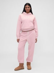 Gap Pink Summer Fridays Heavyweight Relaxed Logo Joggers - Image 4 of 6