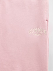 Gap Pink Summer Fridays Heavyweight Relaxed Logo Joggers - Image 6 of 6