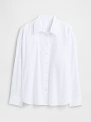 Gap White Oversized Shirt in Poplin - Image 5 of 5