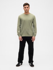 Gap Green Everyday Soft Crew neck T-Shirt - Image 3 of 4
