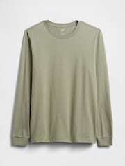Gap Green Everyday Soft Crew neck T-Shirt - Image 4 of 4