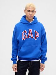 Gap Blue London Arch Logo Hoodie - Image 1 of 4