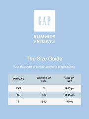 Gap X Summer Fridays Blue Oversized Raglan Logo Sweatshirt - Image 8 of 8