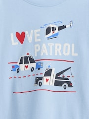 Blau - Gap Langarm-T-Shirt mit Grafik (6Monate -5Jahre) - Bild 3 von 3