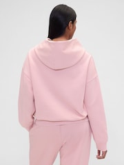 Gap Pink Summer Fridays Heavyweight Oversized Logo Hoodie - Image 2 of 6