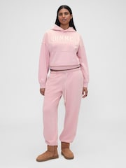 Gap Pink Summer Fridays Heavyweight Oversized Logo Hoodie - Image 3 of 6