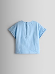 Jojo Maman Bébé Pink Top and Skirt Set - Image 3 of 7