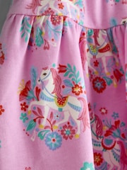 Jojo Maman Bébé Pink Top and Skirt Set - Image 7 of 7