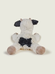 Warmies White and Brown Large Laying Cow Fully Heatable Soft Toy - Image 4 of 4