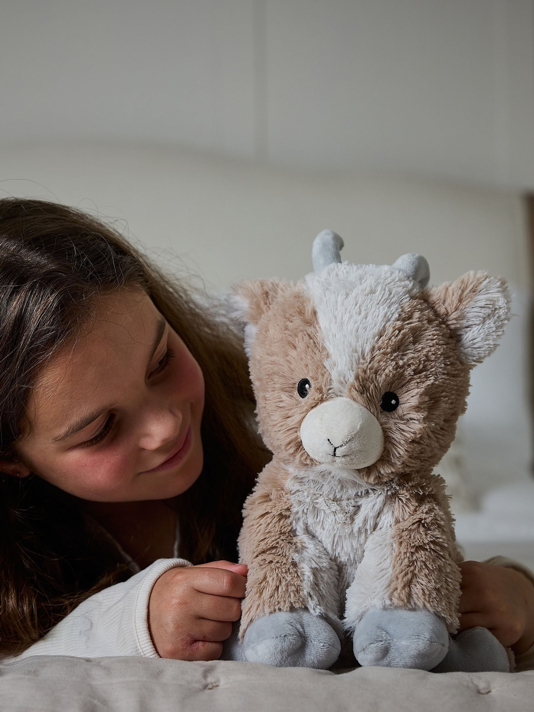 Warmies White Goat Microwavable Plush - Image 2
