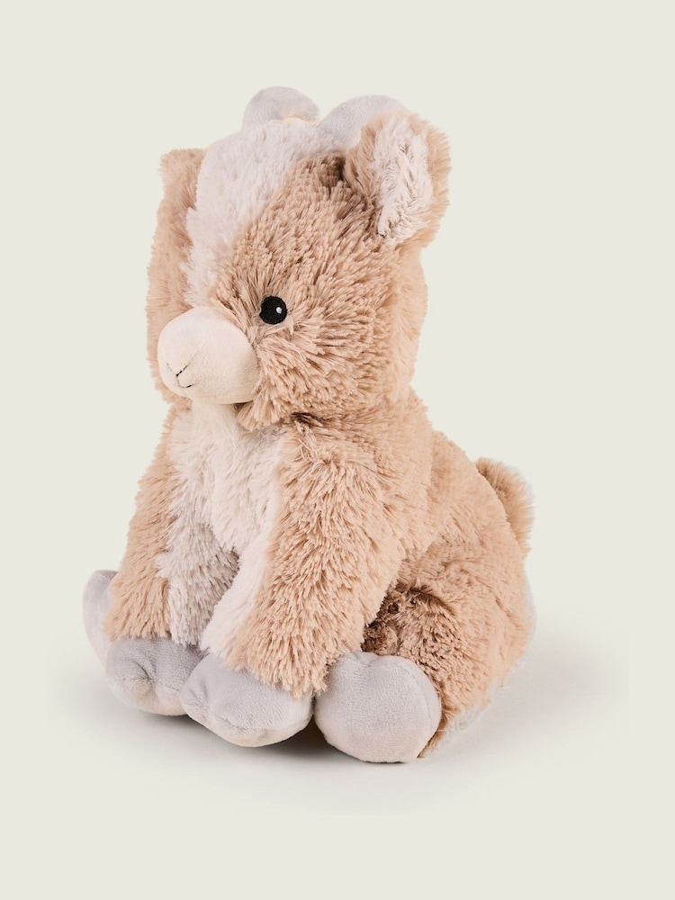 Warmies Grey Large Goat Fully Heatable Plush Toy - Image 2 of 4 Warmies Grey Large Goat Fully Heatable Plush Toy - Image 2 of 4