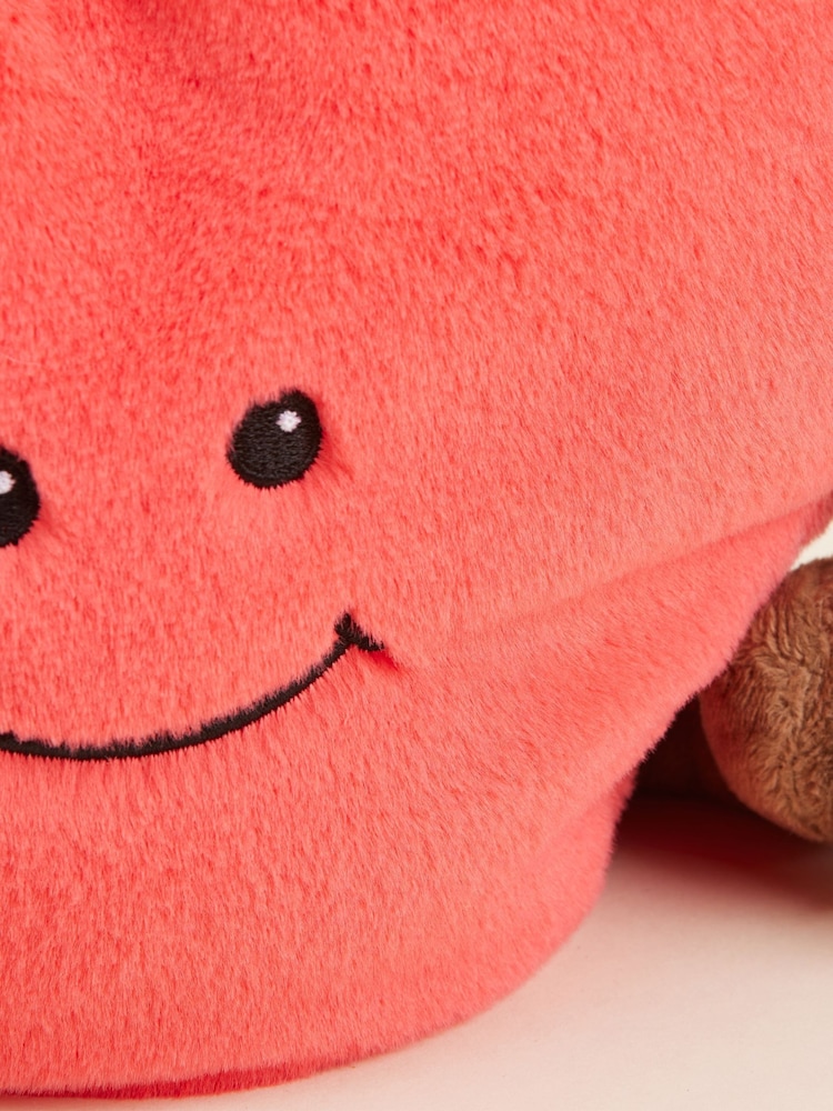 Warmies Red Large Heart Fully Heatable Plush Toy - Image 5 of 5 Warmies Red Large Heart Fully Heatable Plush Toy - Image 5 of 5