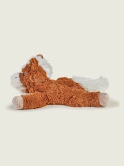 Warmies Brown Large Laying Horse Fully Heatable Soft Toy - Image 3 of 4