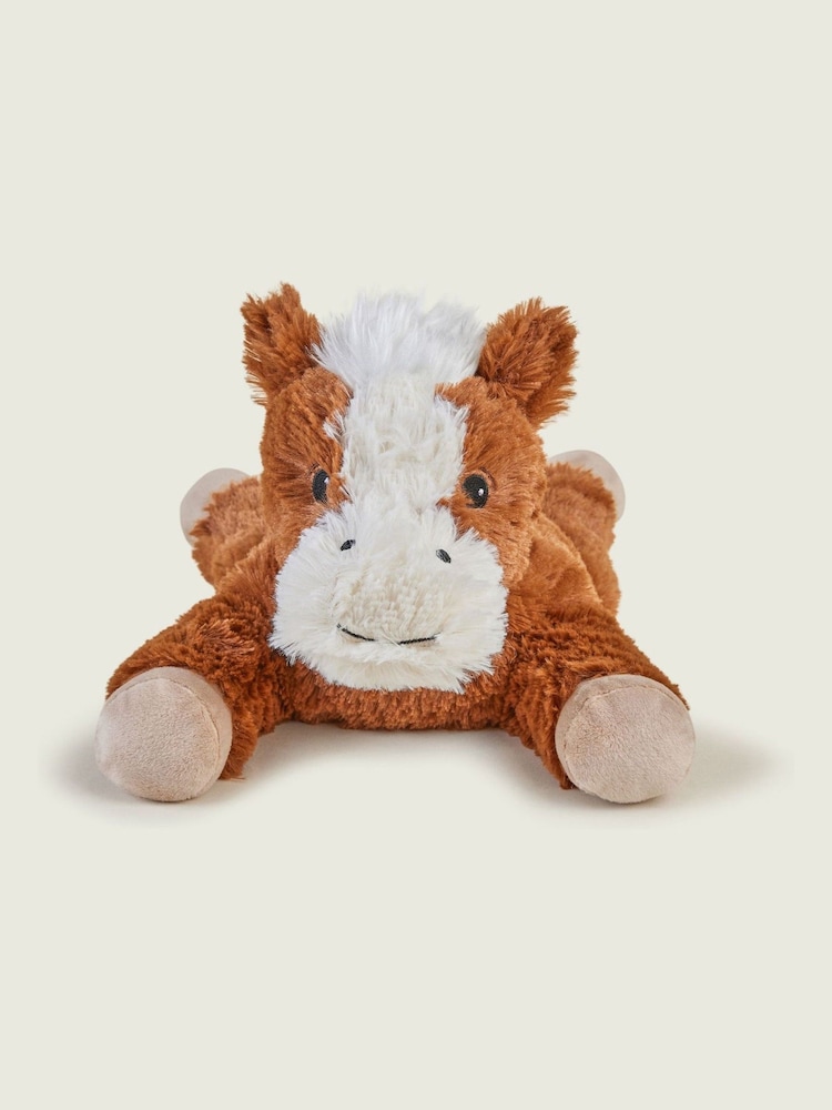 Warmies Brown Large Laying Horse Fully Heatable Soft Toy - Image 4 of 4