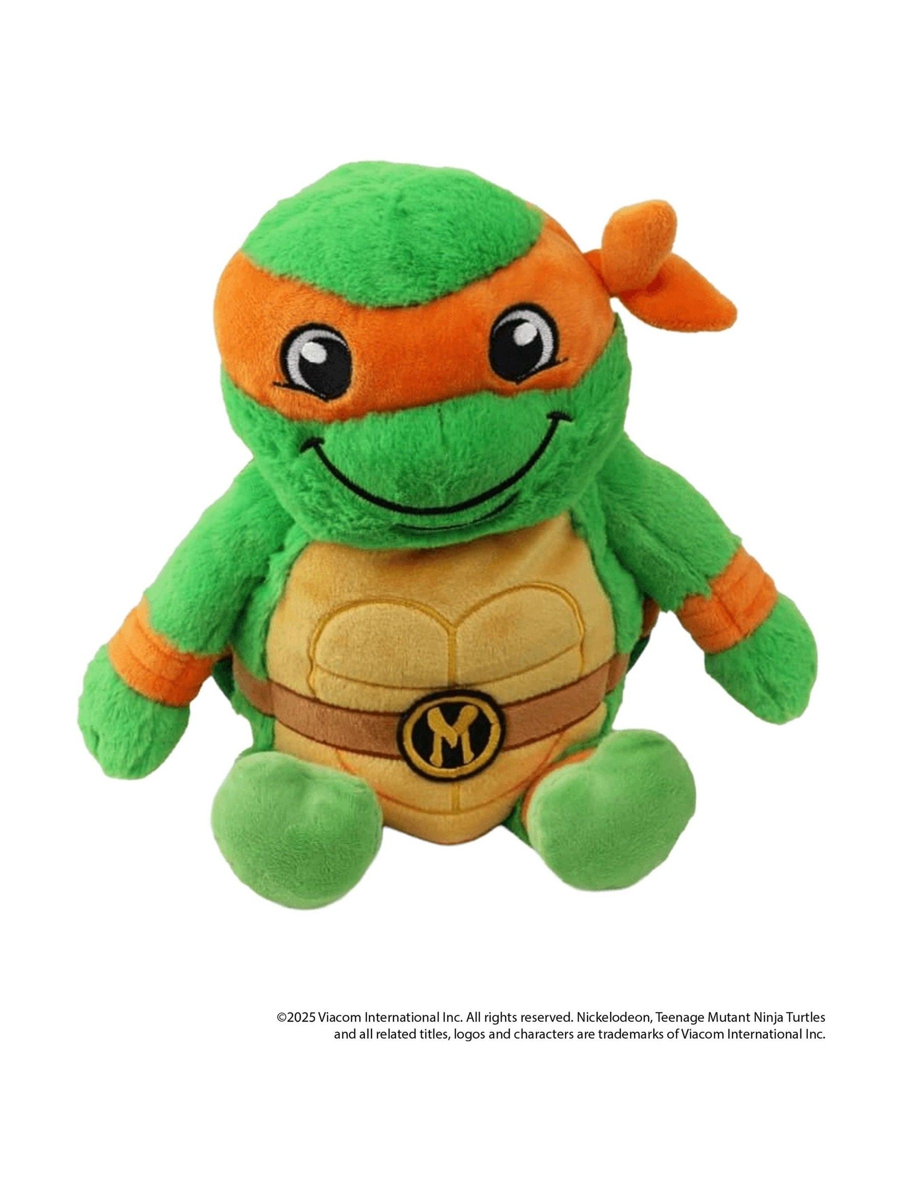 Warmies Unisex Orange Large Michalangelo Fully Heatable Soft Toy