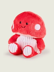 Warmies Red Large  Mushroom Fully Heatable Plush Toy - Image 3 of 4