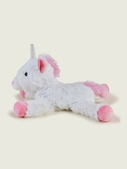 Warmies White Large Laying Unicorn Fully Heatable Soft Toy - Image 2 of 4