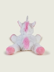 Warmies White Large Laying Unicorn Fully Heatable Soft Toy - Image 4 of 4