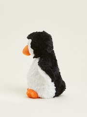 Warmies Black and White Large   Penguin  Fully Heatable Plush Toy - Image 5 of 5