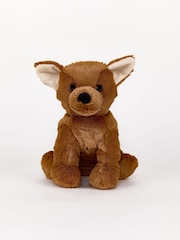 Warmies Brown Large Chihuahua Fully Heatable Plush Toy - Image 2 of 4