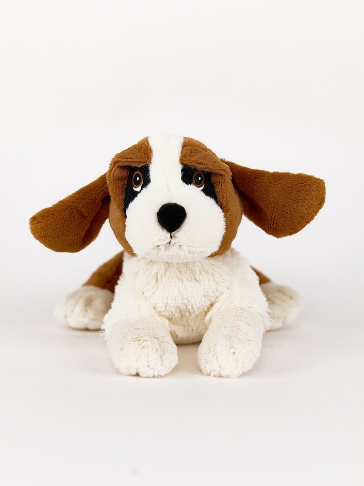 Warmies Brown and White Large St Bernards Fully Heatable Plush Toy - Image 2 of 4 Warmies Brown and White Large St Bernards Fully Heatable Plush Toy - Image 2 of 4