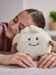 Warmies White Large Dumpling Fully Heatable Soft Toy - Image 1 of 4