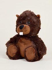 Warmies Brown Large Beaver Fully Heatable Plush Toy - Image 3 of 4