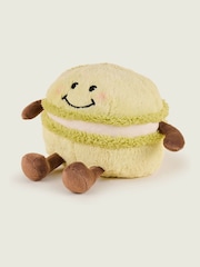 Warmies White Large Macaroon Fully Heatable Plush Toy - Image 2 of 4