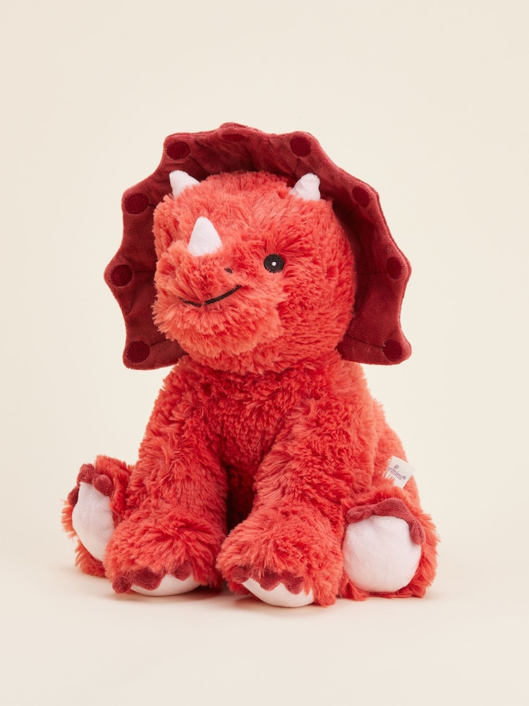 Warmies Red Large Triceratops Fully Heatable Soft Toy - Image 2 of 4