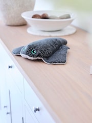 Warmies Black Large Manta Fully Heatable Plush Toy - Image 1 of 4