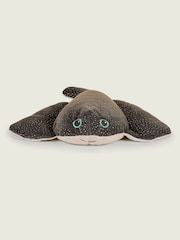 Warmies Black Large Manta Fully Heatable Plush Toy - Image 2 of 4