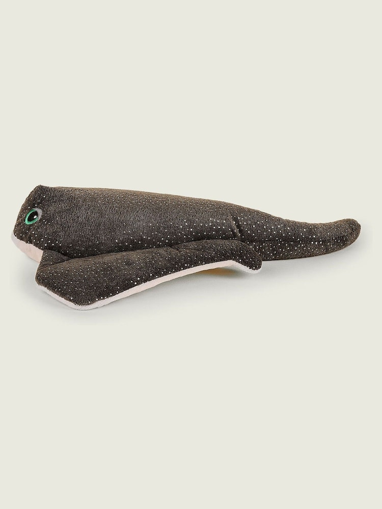 Warmies Black Large Manta Fully Heatable Plush Toy - Image 4 of 4 Warmies Black Large Manta Fully Heatable Plush Toy - Image 4 of 4