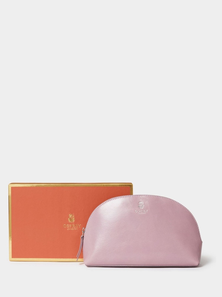 Osprey London The Wentworth Leather Small Make Up Bag - Image 1 of 5