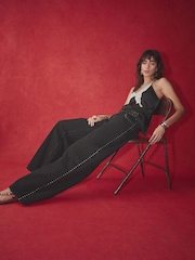 Rockett St George Black Denim Studded Jeans - Image 2 of 9