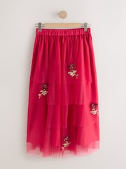Rockett St George Tiered Midi Skirt - Immagine 6 di 8