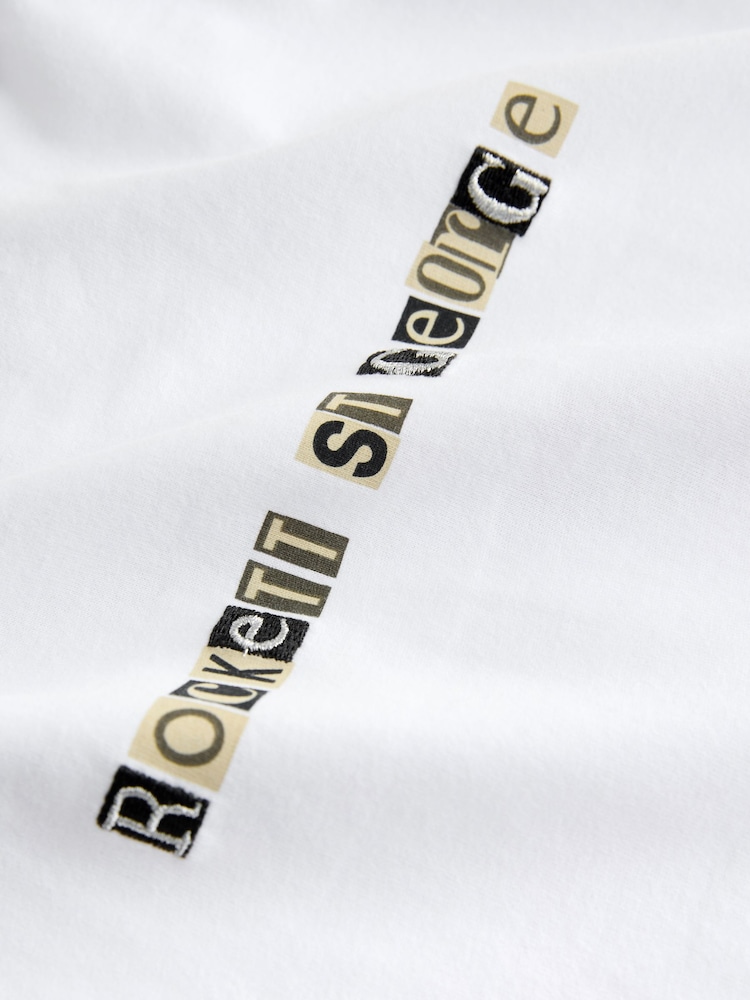 Rockett St George Slogan T-Shirt - תמונה 4 מתוך 4