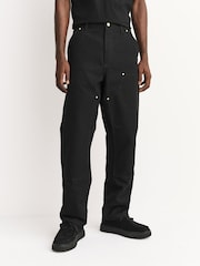 Carhartt WIP Blue Double Knee Trousers - Image 4 of 7