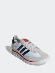 adidas Originals White SL 72 RS Trainers - Image 1 of 10