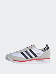 adidas Originals White SL 72 RS Trainers - Image 5 of 10