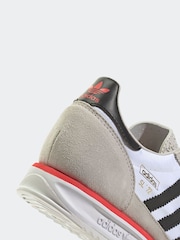 adidas Originals White SL 72 RS Trainers - Image 9 of 10