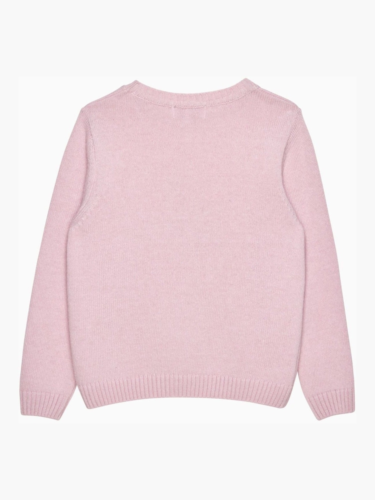 Trotters London Pink Margot Ballerina Jumper - Image 2 of 3 Trotters London Pink Margot Ballerina Jumper - Image 2 of 3