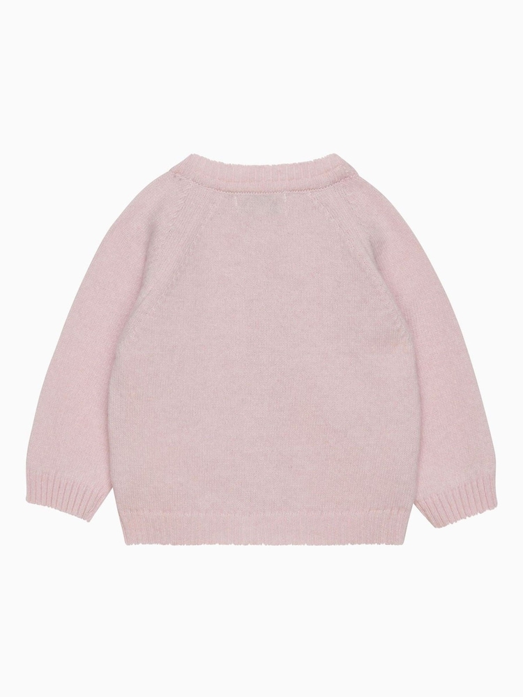 Trotters London Pink Duck Cardigan - Image 2 of 2