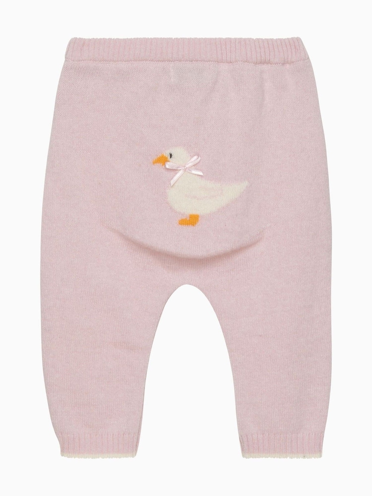 Trotters London Pink Duck Leggings - Image 2 of 2