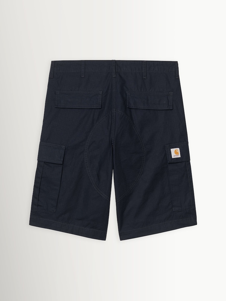 Carhartt WIP Blue Regular Columbia Ripstop Cargo Shorts - Image 8 of 8